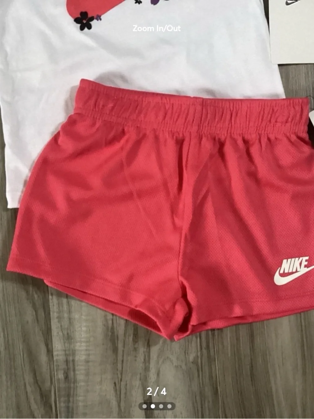 Nike Shorts set girls size 24 months(NWT) ~FIRM, NO OFFERS~ - Picture 2 of 4
